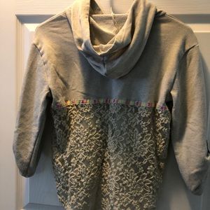 Adorable girls hooded sweatshirt